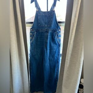 Zara Dark Blue Denim Overalls